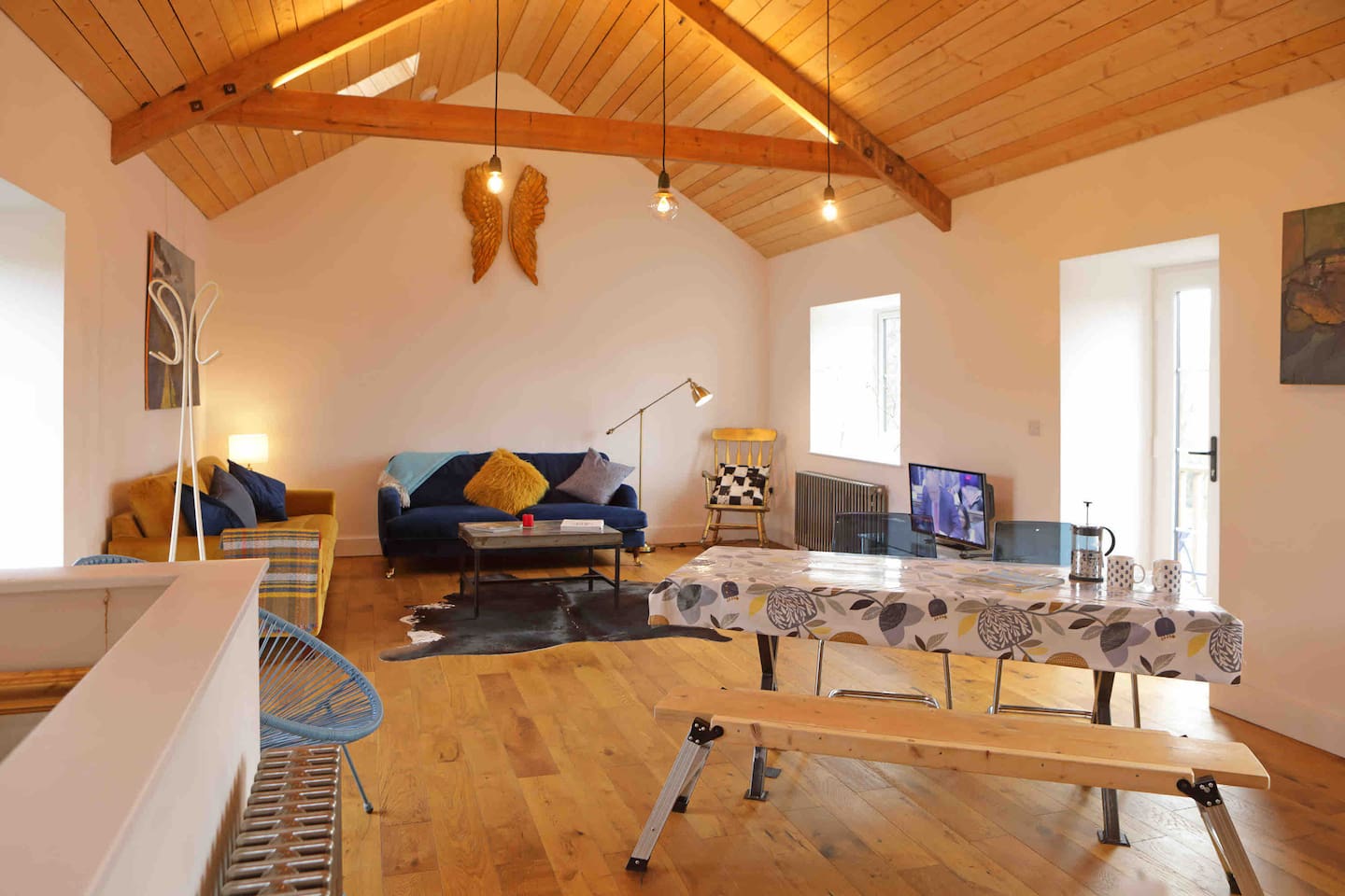 Kilquite Barn Fabulous Living Space In Cornwall Barns For Rent