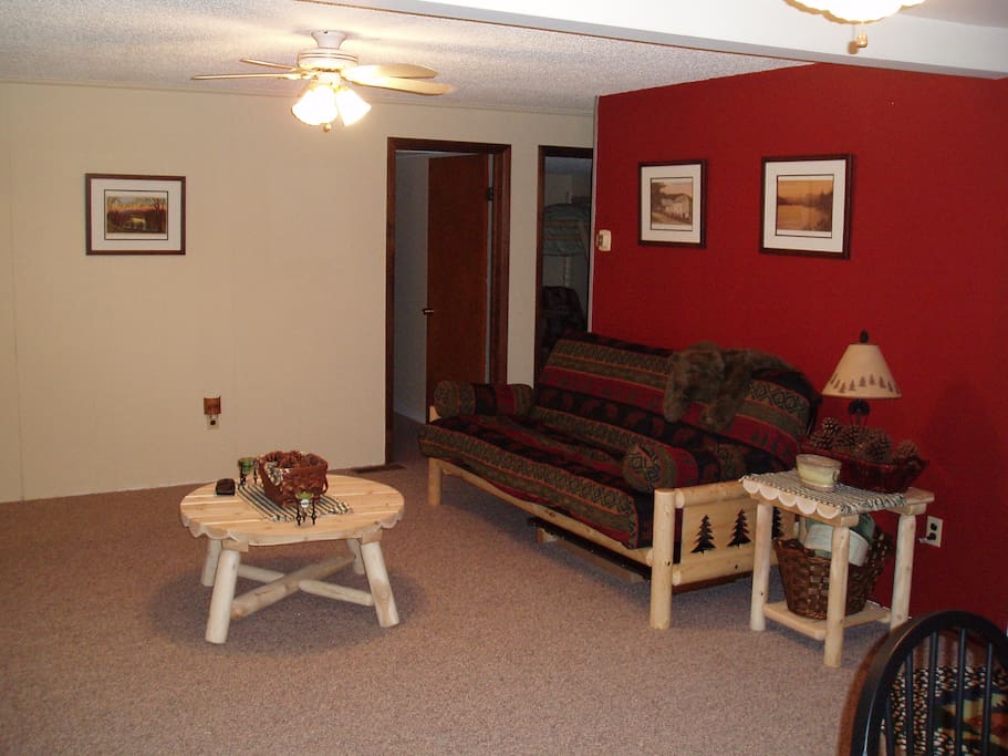 Living room looking toward bedrooms