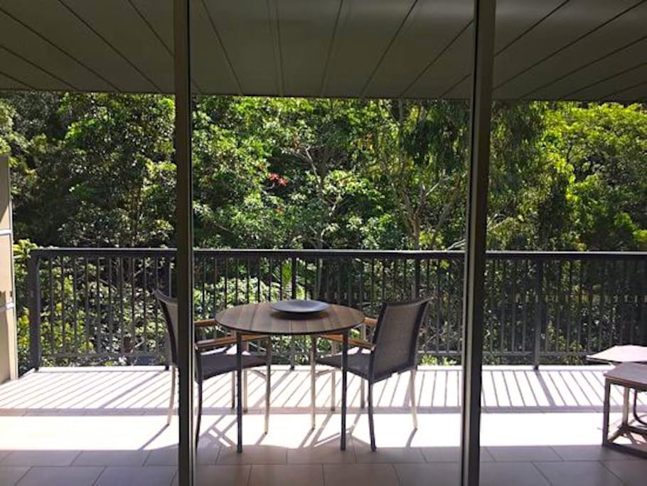 Sunny Balcony Forest View