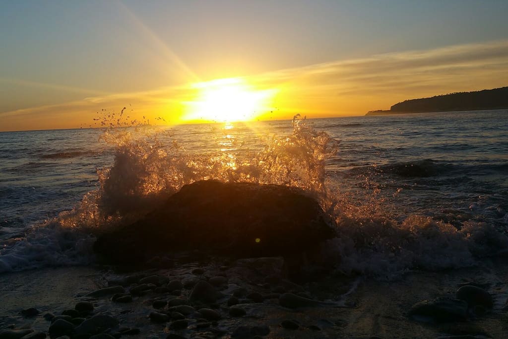 Sausset et son coucher de soleil :)