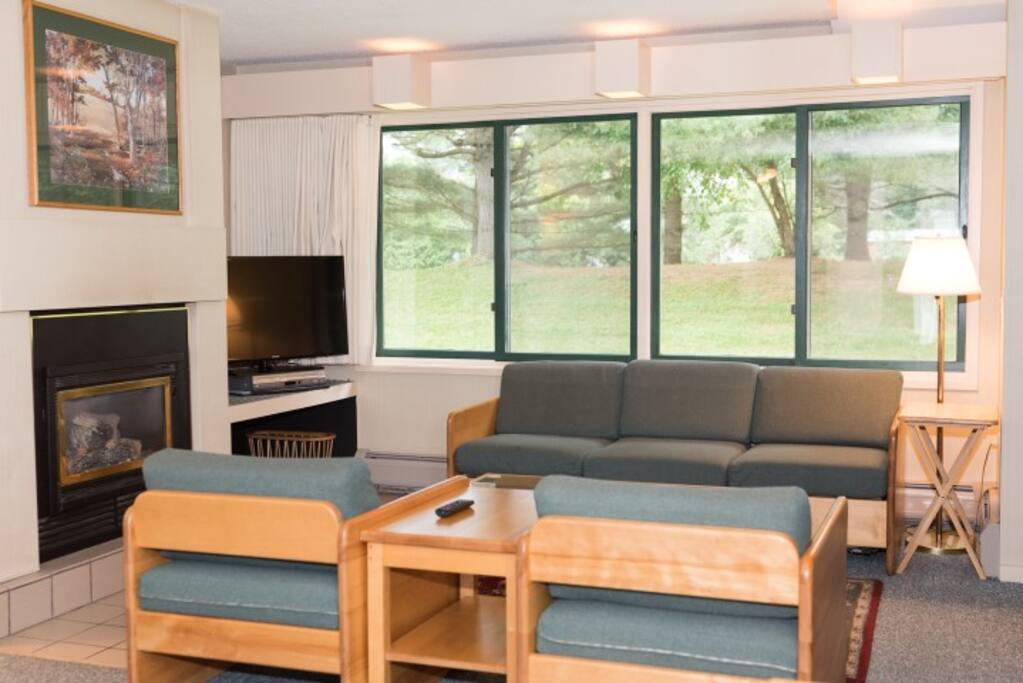 living room side view