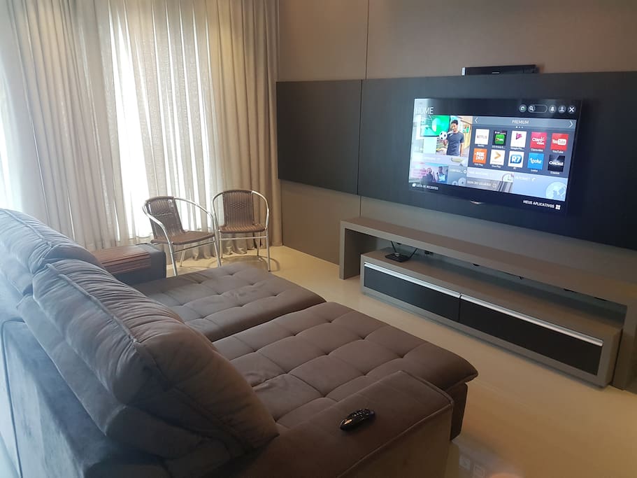 Sala de TV compartilhada