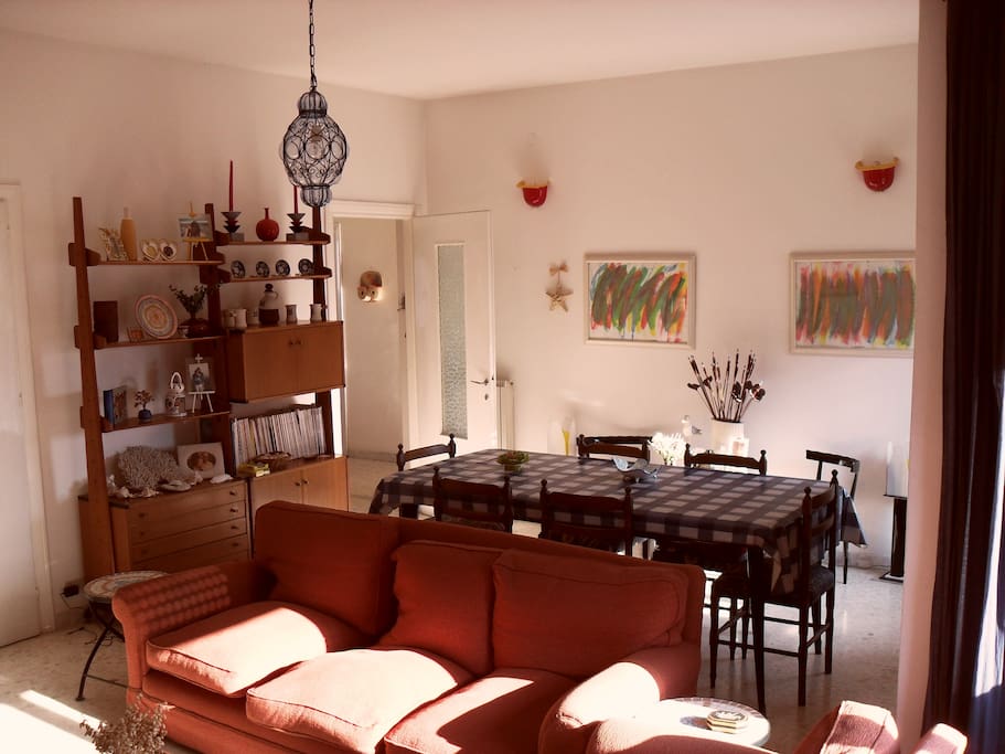 Soggiorno e zona pranzo