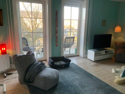 Bright, beautiful apartment in the heart of frederiksberg