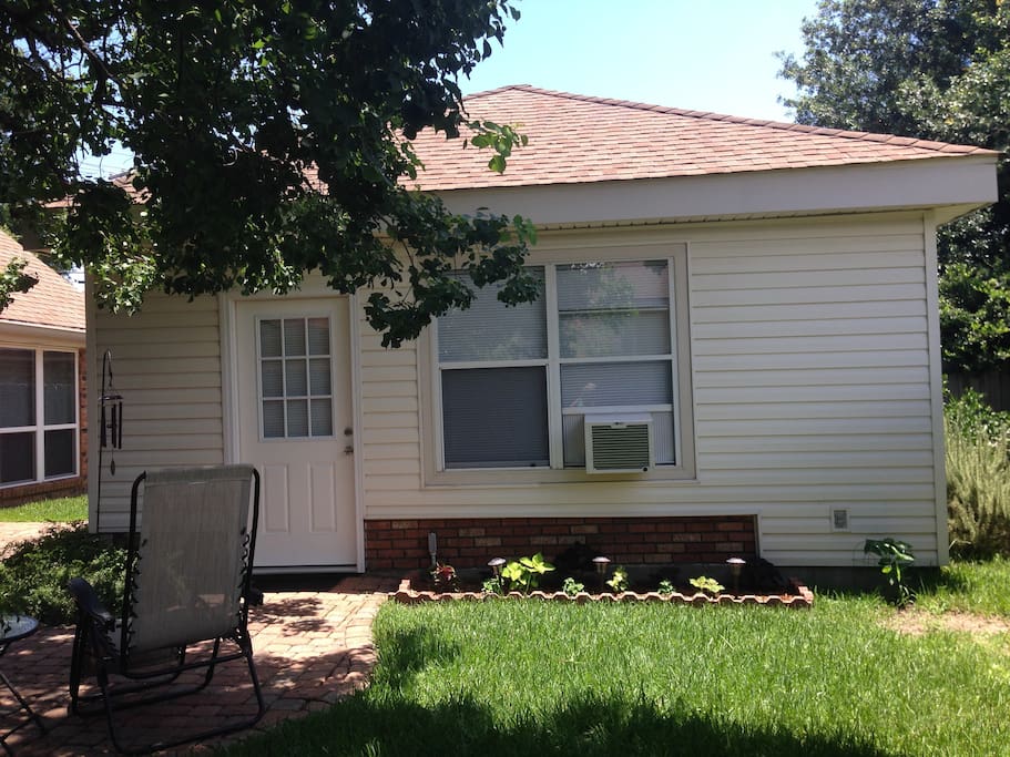 Totally separate guest house