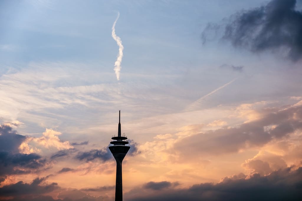 Aussicht aus dem Balkon