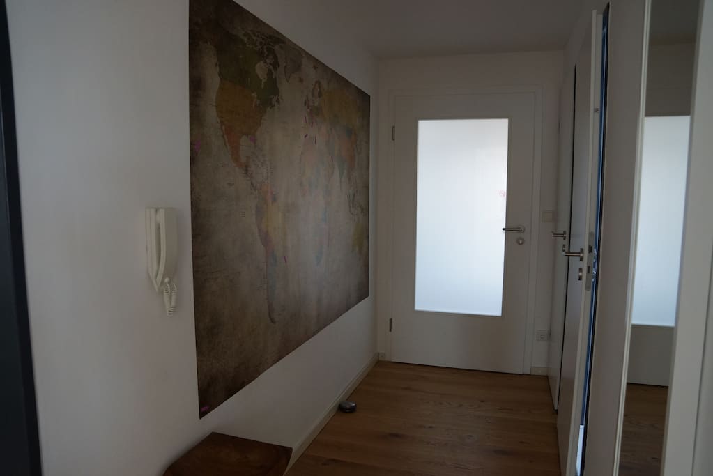 Weltkarte mit Markierungen von unseren Gästen aus aller Welt