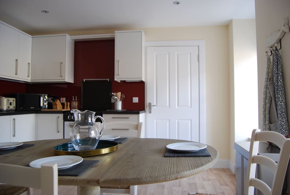 Fully kitted-out dining kitchen to make the most of the wonderful local produce