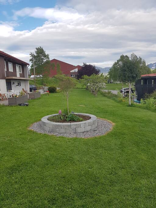 The house needs more renovating, the garden is ok
