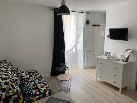 STUDIO LUMINEUX CALME VIEUX PORT HYPER CENTRE WIFI