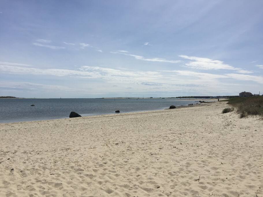 Beach at end of street