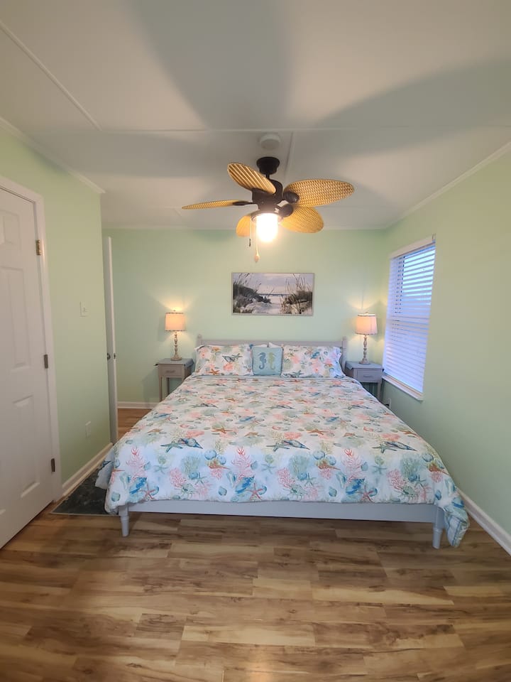 Quarto principal com cama king!