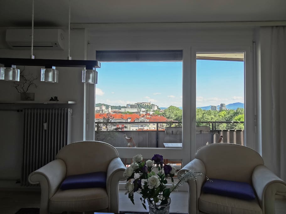 View from the living room.