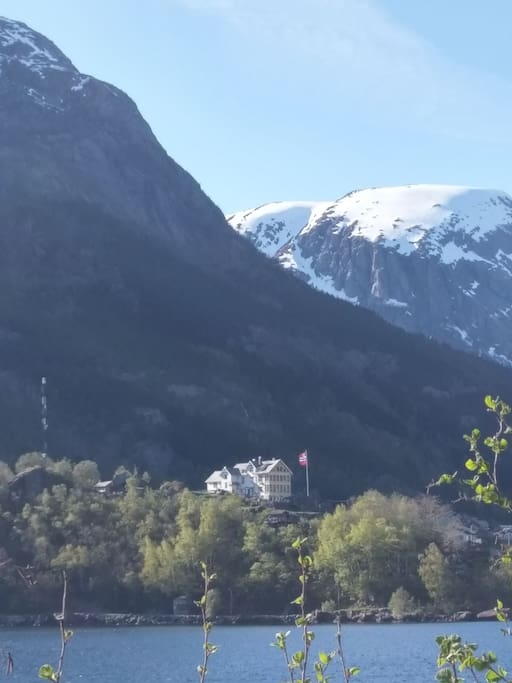 The big house on the top of Odda