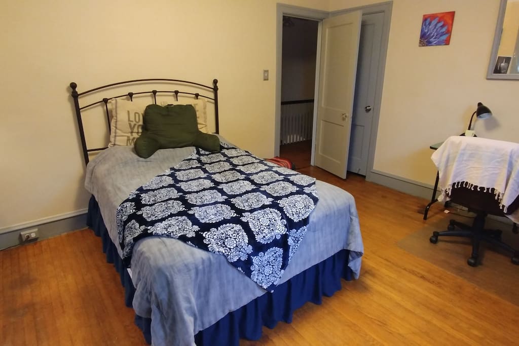 Spacious private room.