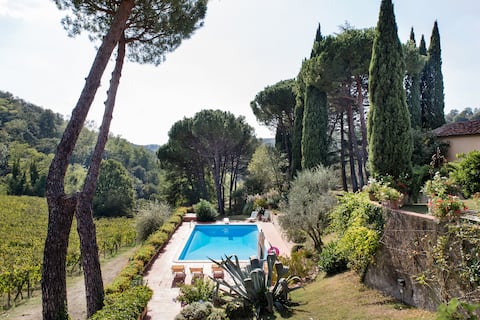 "La Falterona" Villa 15 km Florence