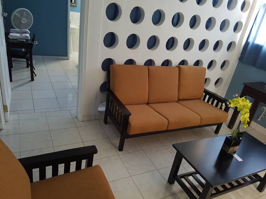 Panoramic view of the room