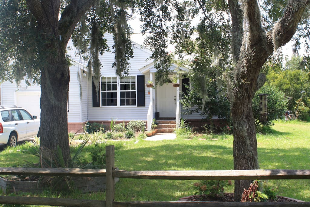 The house from the street