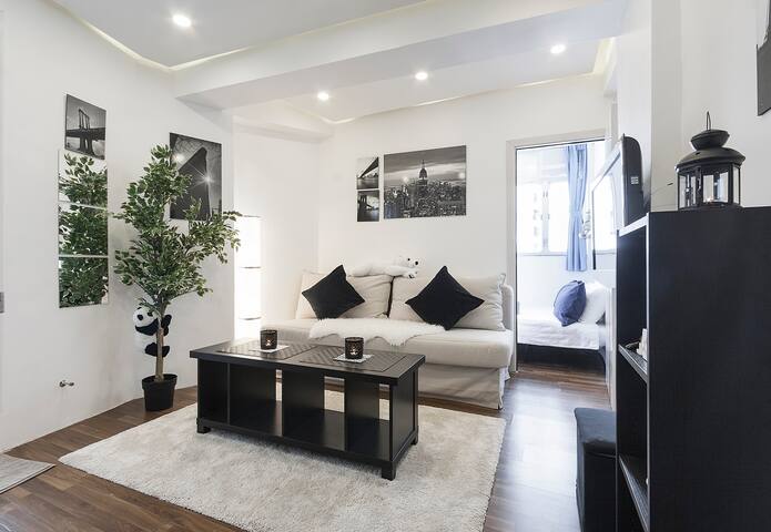New & cosy modern 1BR 4pax 1min walk MTR