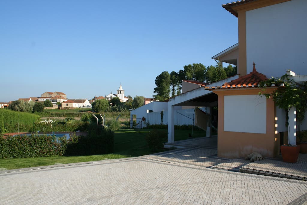 Vista da vila de Eixo