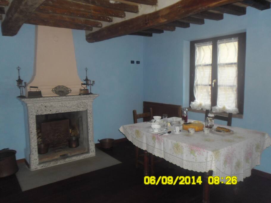 stanza per la colazione