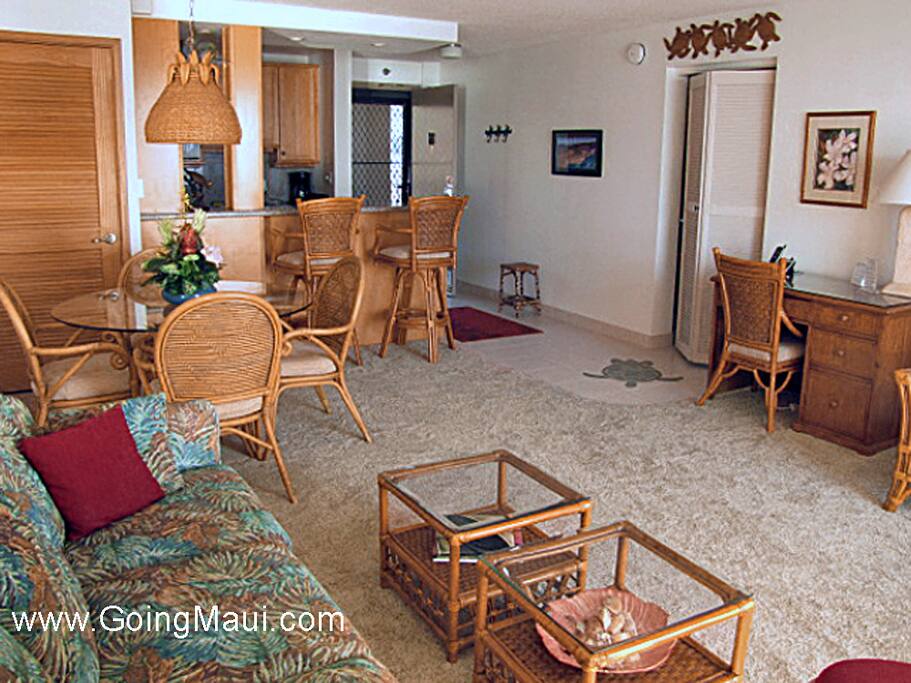 Living Area of condo1009