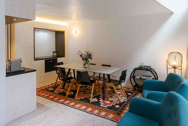 Kleines Stadthaus im Innenhof