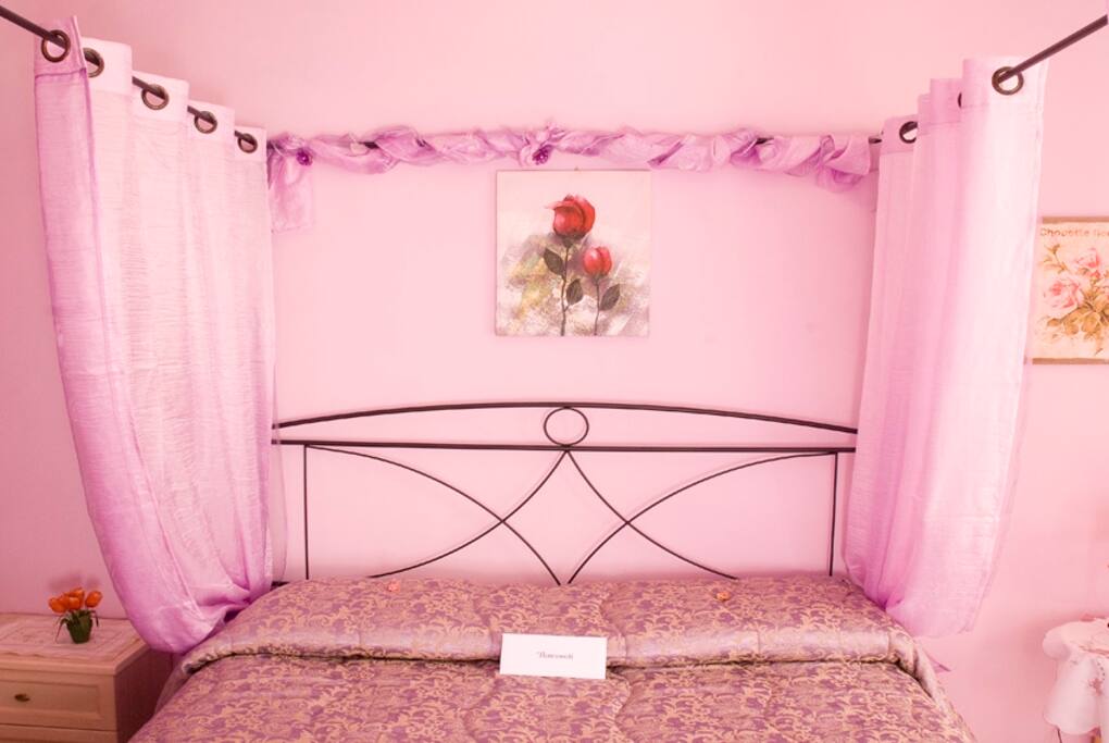 Letto a baldacchino