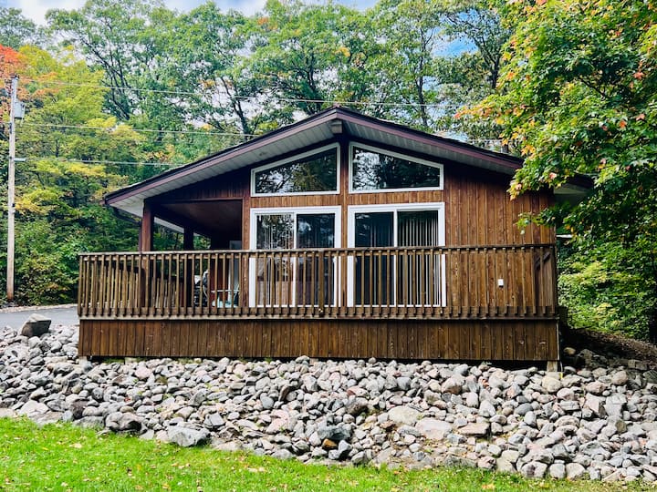 Guest house deck