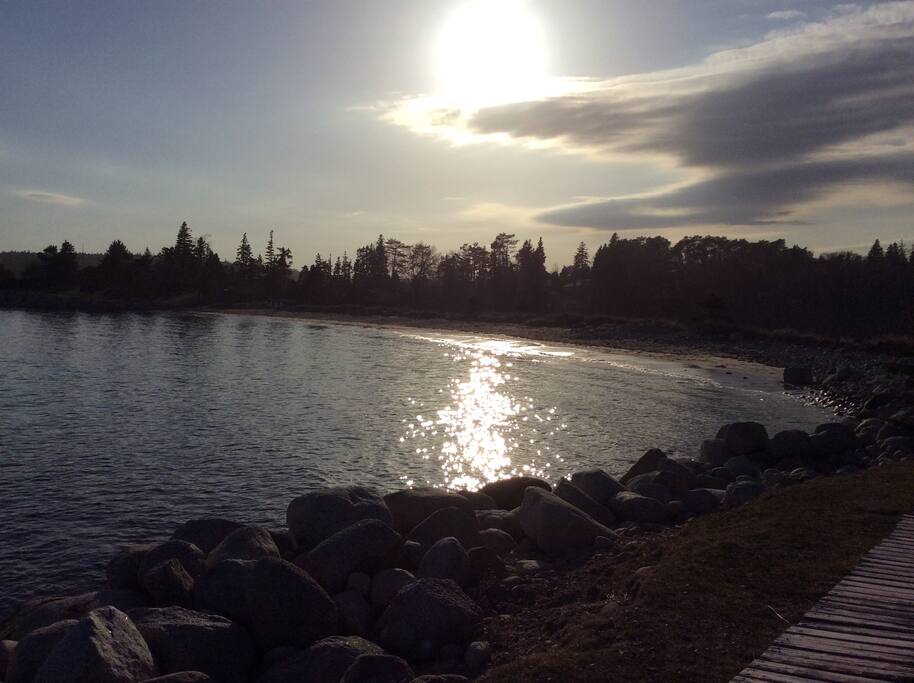 Hubbards Beach within walking distance