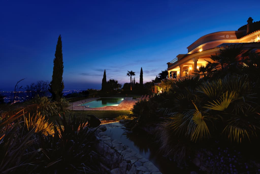Villa at Night