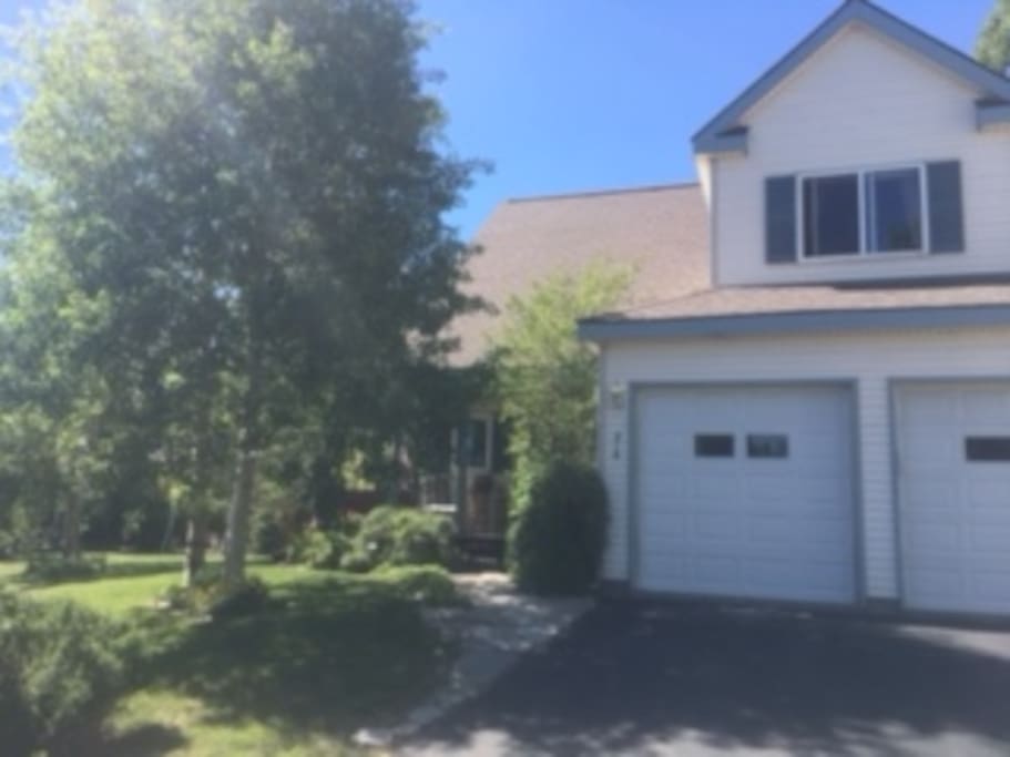 Front of the house