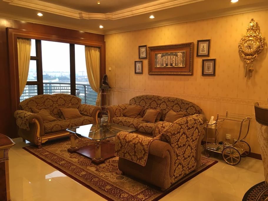 Living room, with TV provided! You can have karaoke session here.