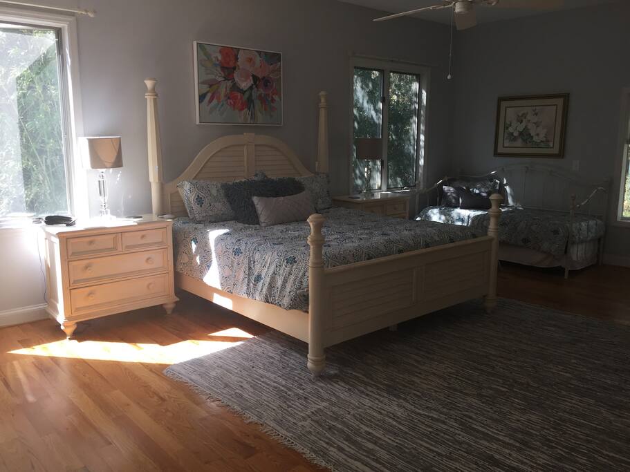 spacious master suite