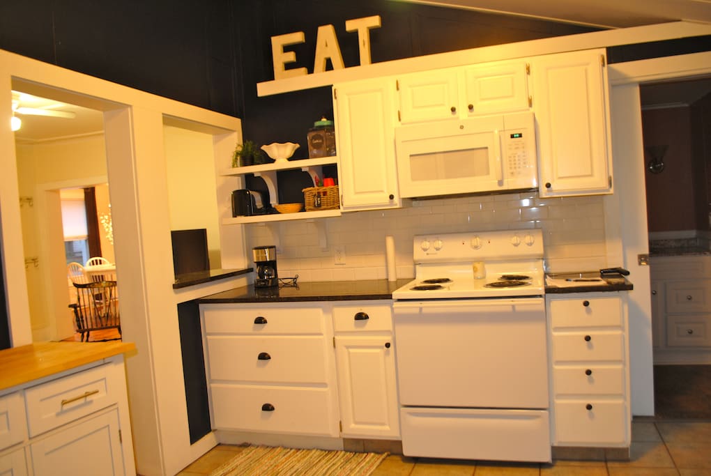 stocked kitchen with all essentials