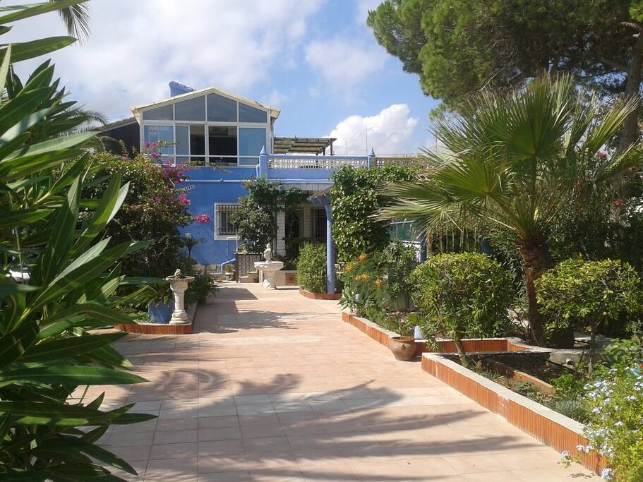 Jardín y zona de recreo
