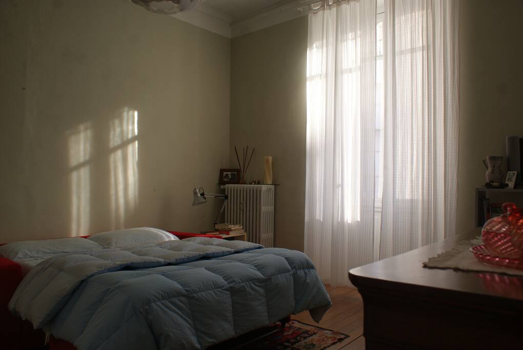 Divano letto in versione notturna
