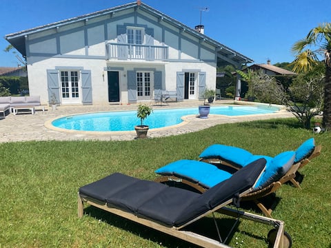 Family home with pool