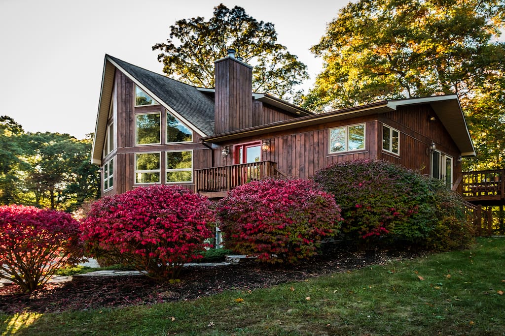Side view of the house