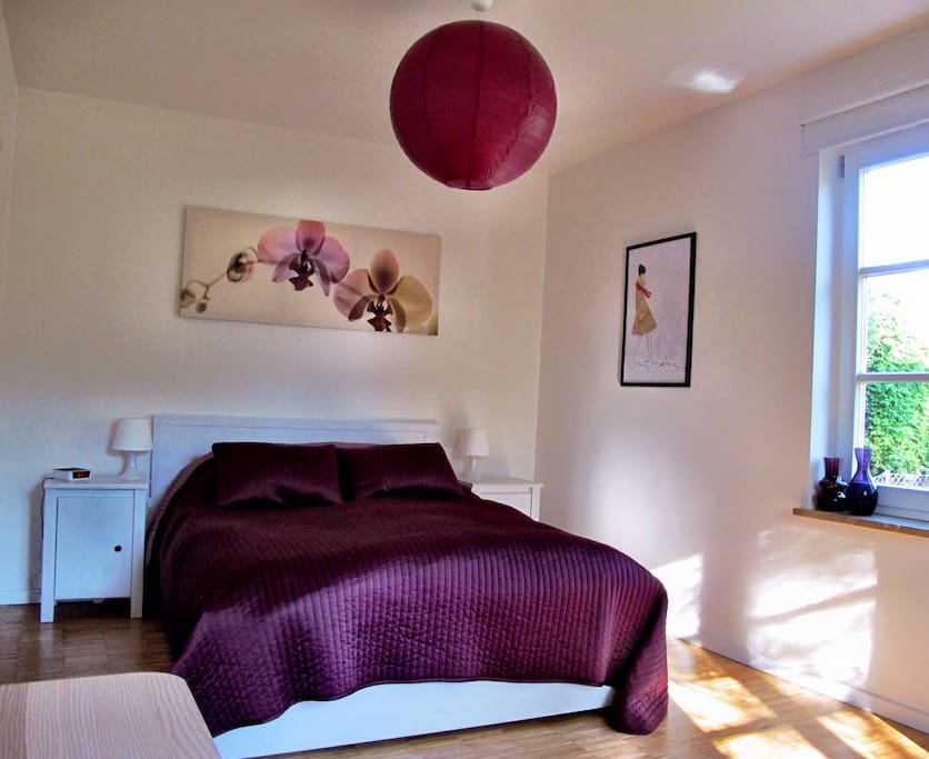 Doppelbett im 2. Zimmer