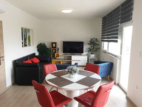 Top performing Airbnb: AC Apartment with private PARKINg and 2 Bathrooms in Gradski Kotar Sućidar
