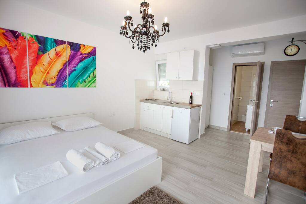 Inside of the apartment.