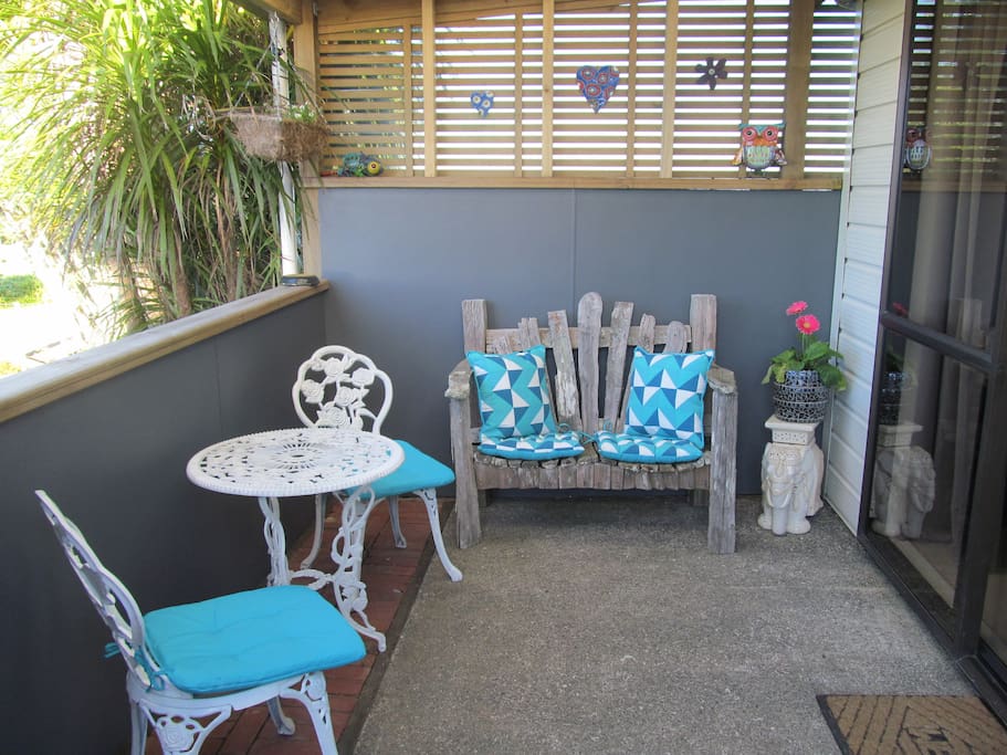 Own private patio area