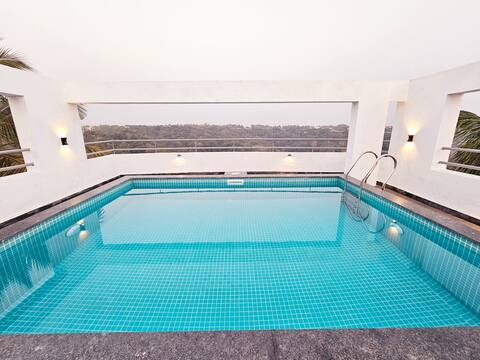 2BHK Apt Porvorim Near Panjim | Nature Views +Lift