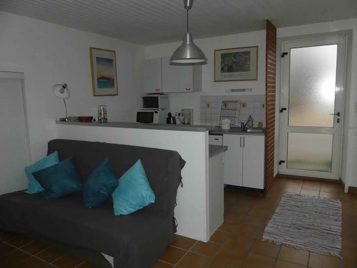 Bord De Mer, Studio Avec Jardin Sur Une îLe ! - Île-aux-Moines