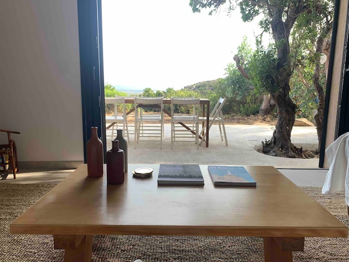 Villa Entière Sur 2ha De Maquis 4 Chambres U Cavù - Bonifacio