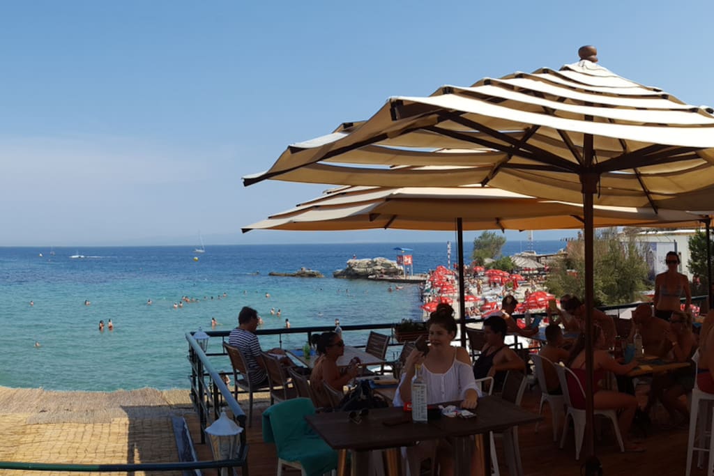 nearest beach bar