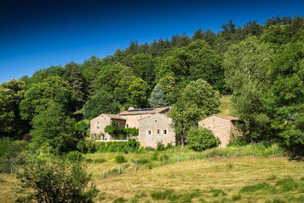 Vue sur la maison