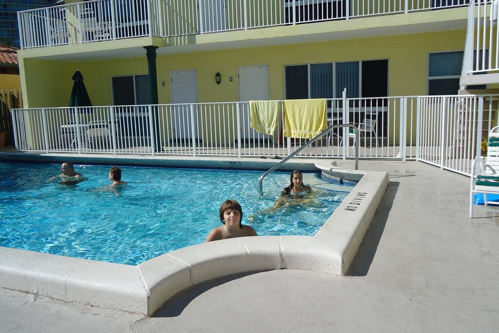 Pool area