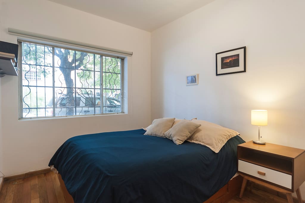 One room has a Queen size bed